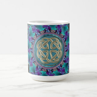 Celtic FractalMandala Kaffemugg