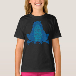 Celtic Frog - blue Tee