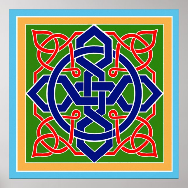 Celtic Galway Poster (Framsidan)