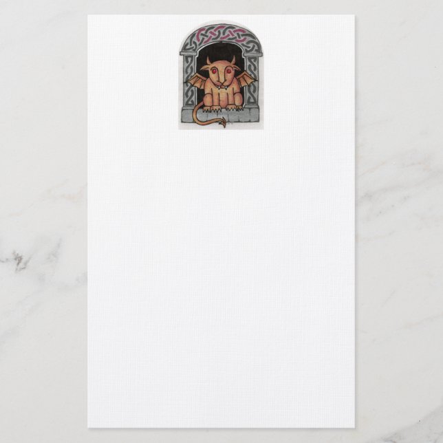 Celtic Gargoylebrevpapper Brevpapper (Framsida)