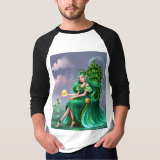 Celtic Goddess från Tur - St. Patrick's Day Fantas T Shirt