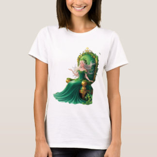 Celtic Goddess från Tur - St. Patrick's Day Fantas T Shirt