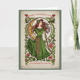 Celtic Goddess Irish Mors dag Kort