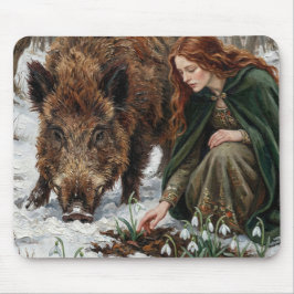 Celtic Goddess & Wild Boar Musmatta