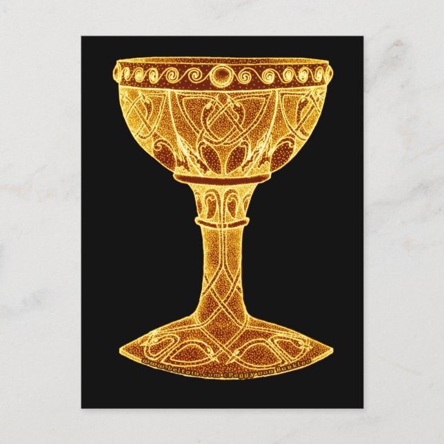 Celtic Grail Postards Vykort (Framsida)