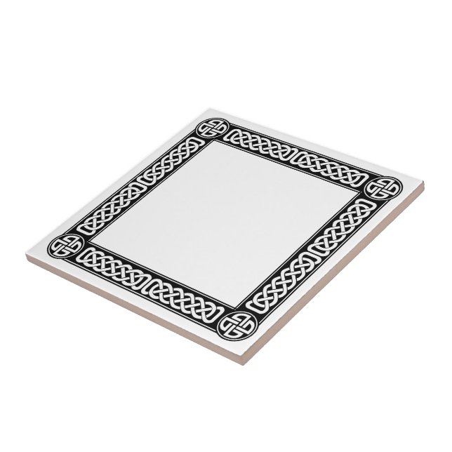 Celtic gräns på någon färg kakelplatta (Sidan)