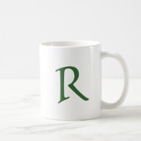 Celtic Grönt Monogrammed Mugg