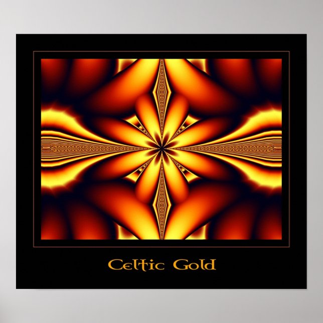 Celtic Guld Poster (Framsidan)