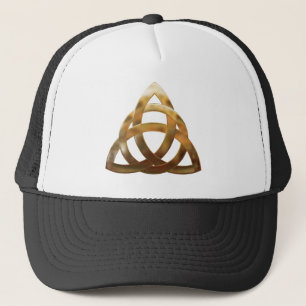 Celtic Guld Trinity Knot Truckerkeps