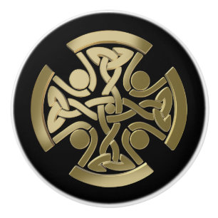 Celtic gyllene knot knopp