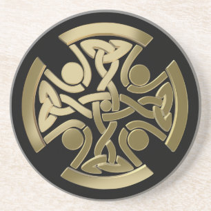 Celtic gyllene knot underlägg