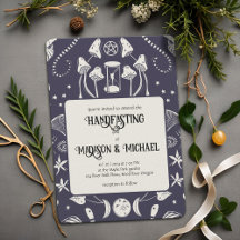 Celtic HandfasteCeremony Magic Forest Bröllop