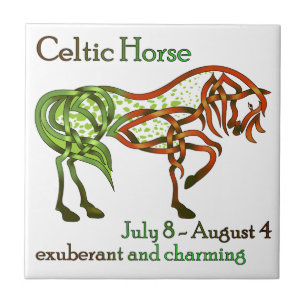 Celtic häst kakelplatta