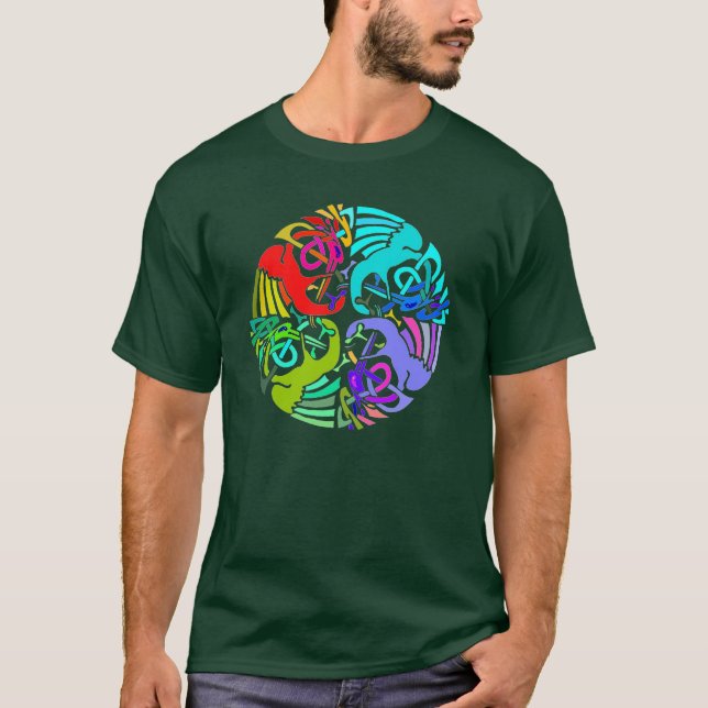 Celtic hästT-tröja Tee Shirt (Framsida)