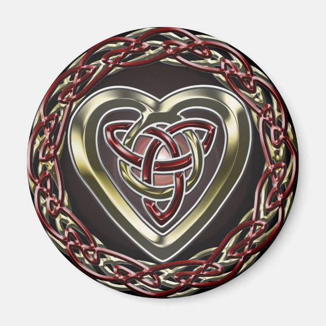 Celtic Heart Magnet (Framsidan)