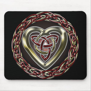 Celtic hjärta Mousepad Musmatta