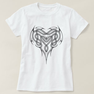 Celtic hjärtafnurra för metall t-shirt