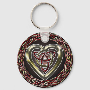 Celtic hjärtnyckelring nyckelring