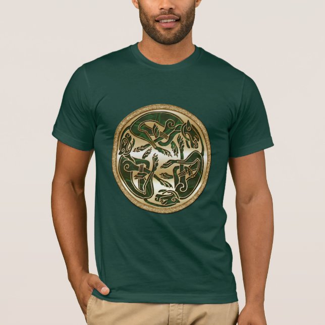 CELTIC HUNDAR CIRCLE T-Shirt Collection (Framsida)