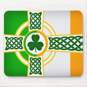 Celtic Irish Flagga Design for Mouse pad Musmatta