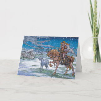 Celtic Irish jul Card Finnchoem Helgkort