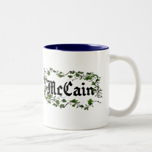 Celtic irländsk mugg McCain för krypa murgröna