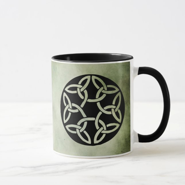 celtic irländska sakrala symboler mugg (Höger)