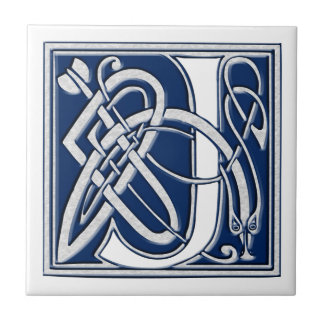Celtic J Monogram Kakelplatta