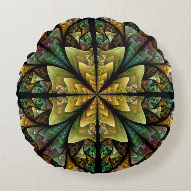 Celtic Journey Rund Kudde (Framsidan)