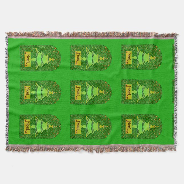 Celtic Julgran Filt (Framsidan)