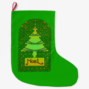 Celtic Julgran Stor Julstrumpa