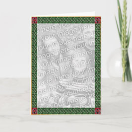 Celtic julgränskort helgkort