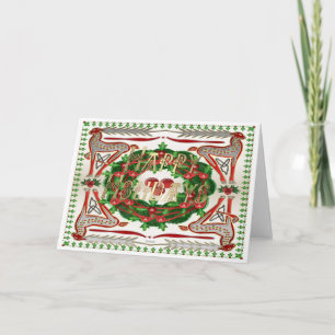 Celtic julkort helgkort