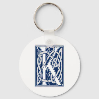 Celtic K Monogram Nyckelring
