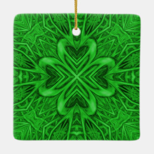 Celtic Kaleidoscope för Fractal för Julgransprydnad Keramik