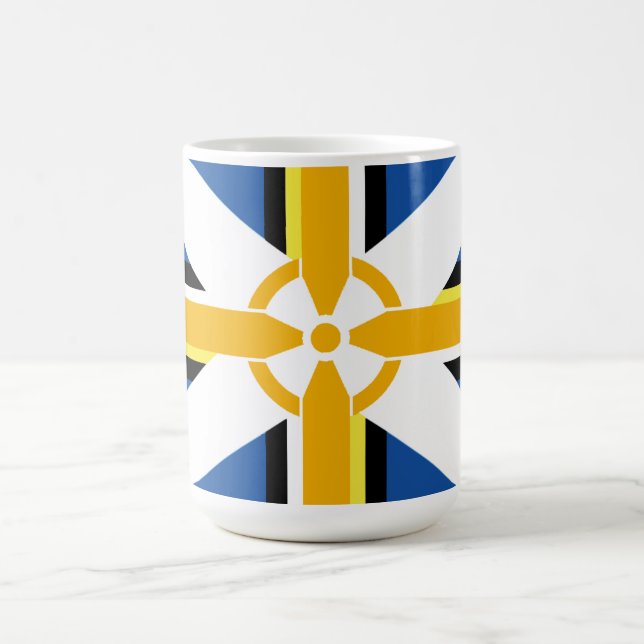 Celtic Kingdom Flagga Mugg (Center)