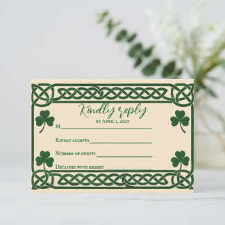 Celtic Kiss Bröllop OSA Card Kort