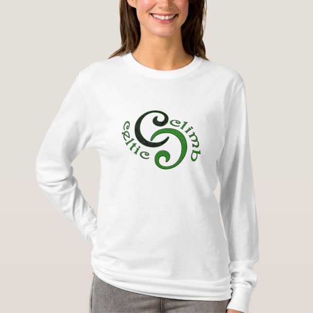 Celtic klättringVILD OCH NÅGRA STIL! Tee Shirt (Framsida)