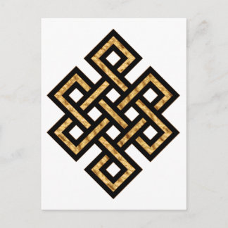 Celtic Knot 10 Guld Vykort