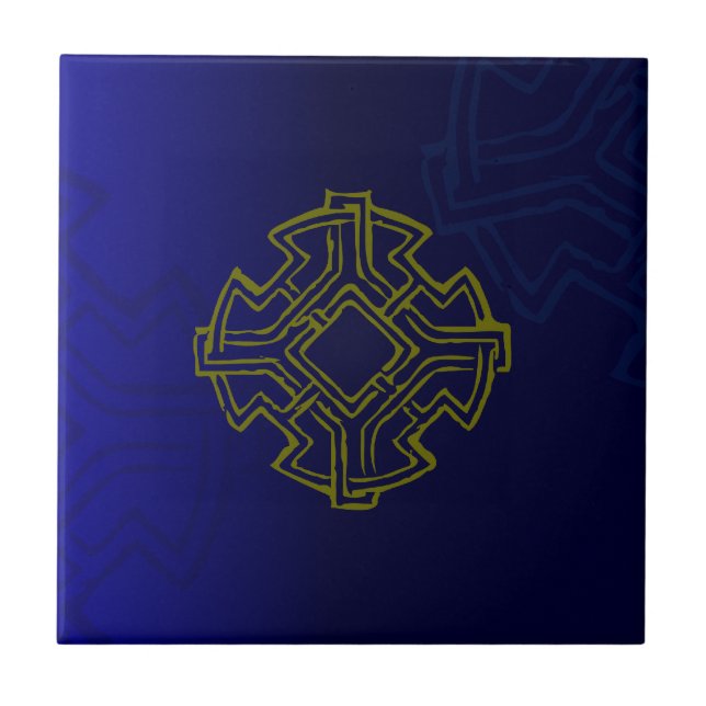 Celtic Knot #3 Kakelplatta (Framsidan)