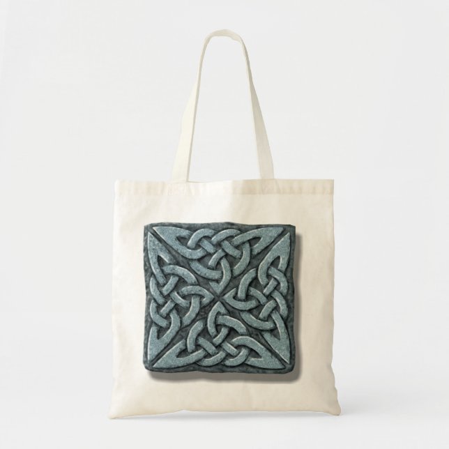 Celtic Knot 4-√Stone Tygkasse (Framsidan)