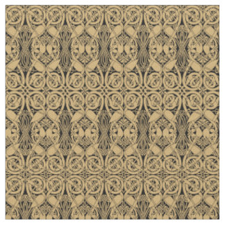 Celtic Knot Animals Lindisfarne Mönster Tyg