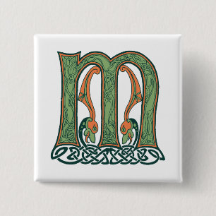 Celtic Knot Brev M, Irish Design Knapp