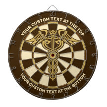 Celtic Knot Caduceus Dartboard med Anpassningsbar