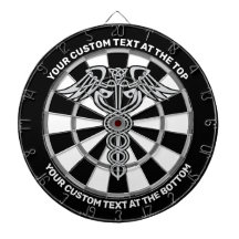 Celtic Knot Caduceus Dartboard med Anpassningsbar