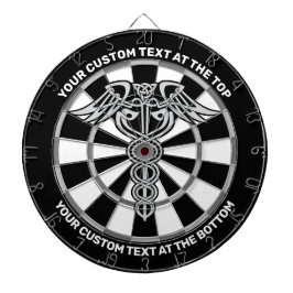 Celtic Knot Caduceus Dartboard med Anpassningsbar Darttavla
