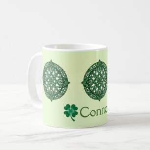Celtic Knot Circles St. Patrick's Day Kaffemugg