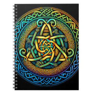 Celtic Knot Colorful Knotwork Anteckningsbok