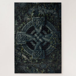 Celtic Knot Cross Jigsaw Puzzle Pussel
