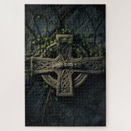 Celtic Knot Cross Jigsaw Puzzle Pussel